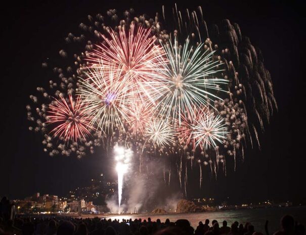 lightning and sound festival in the costa brava