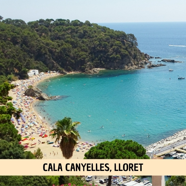 boat trips from Cala Canyelles, Lloret de Mar