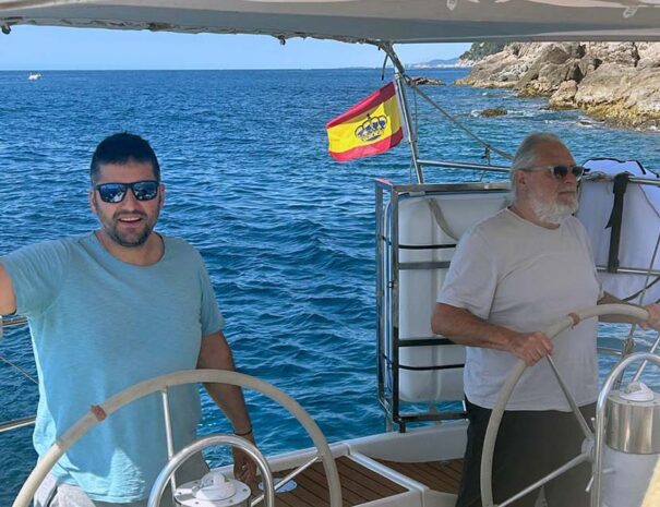 Boating in Canyelles, Lloret