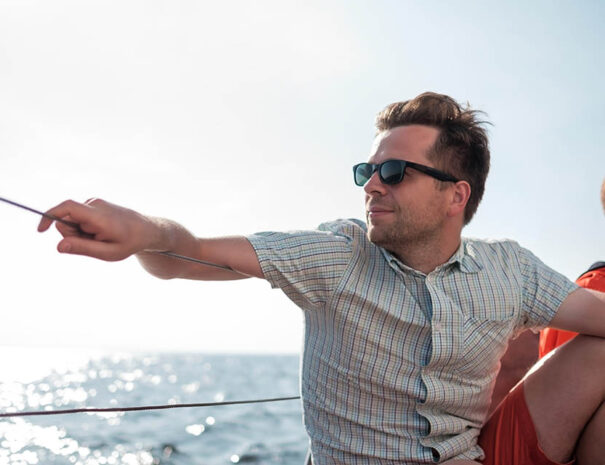 picture of the stag at a bachelor party in the costa brava