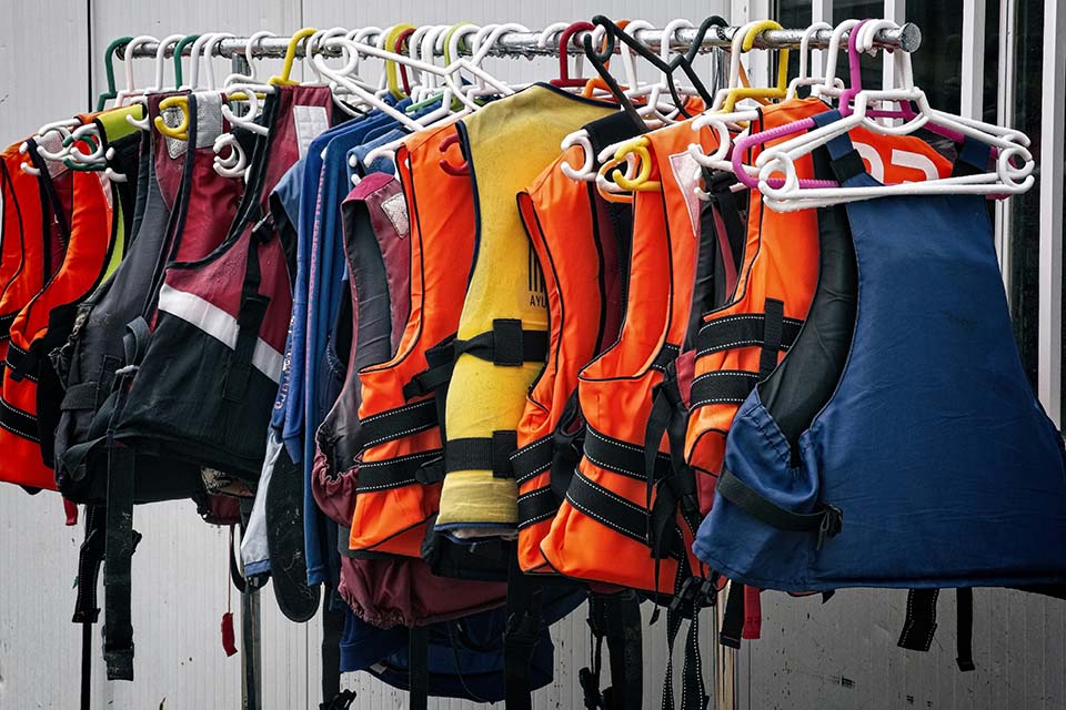 sailboat life jackets
