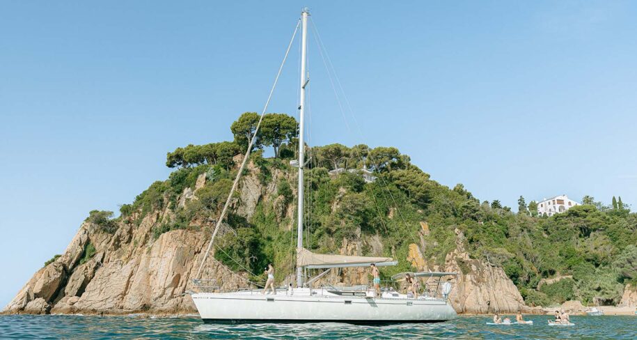 panoramic view costa brava rent boat