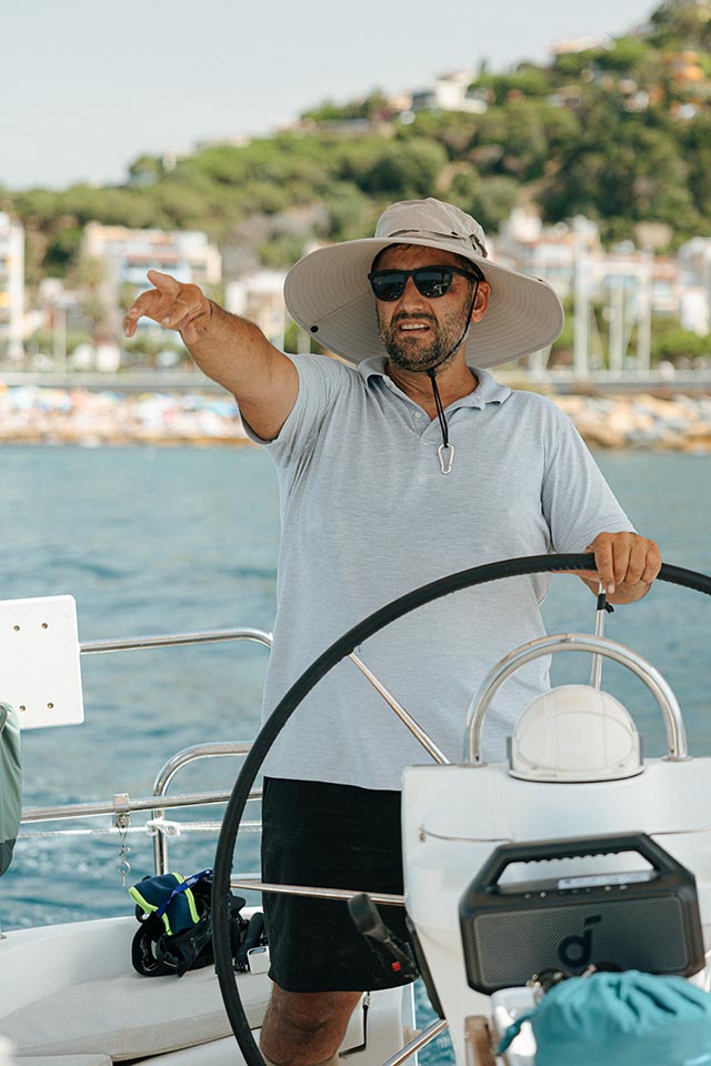 Costabrava boats with professional skipper